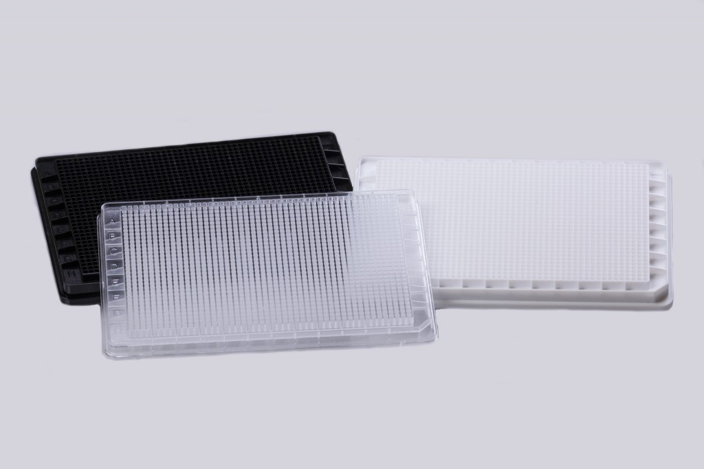 1536-Well Microplate Group | Black | White | Transparent