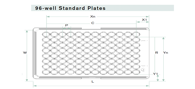 96 Well Plate Dimensions Brandplates Standard 96 Well Microplates